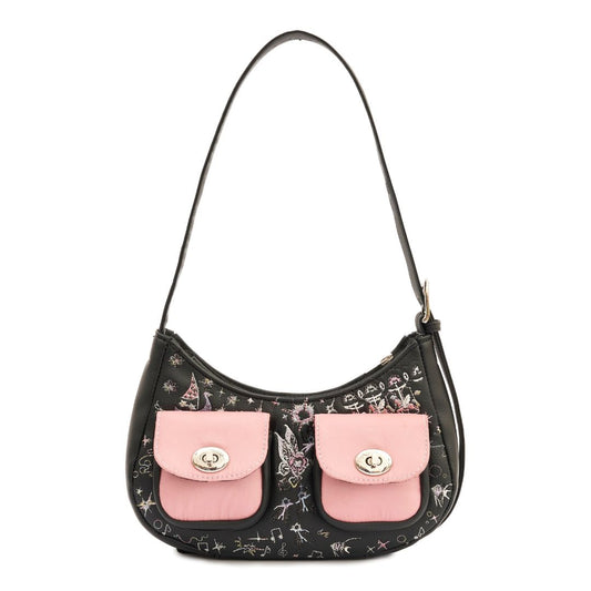 melody bag in black
