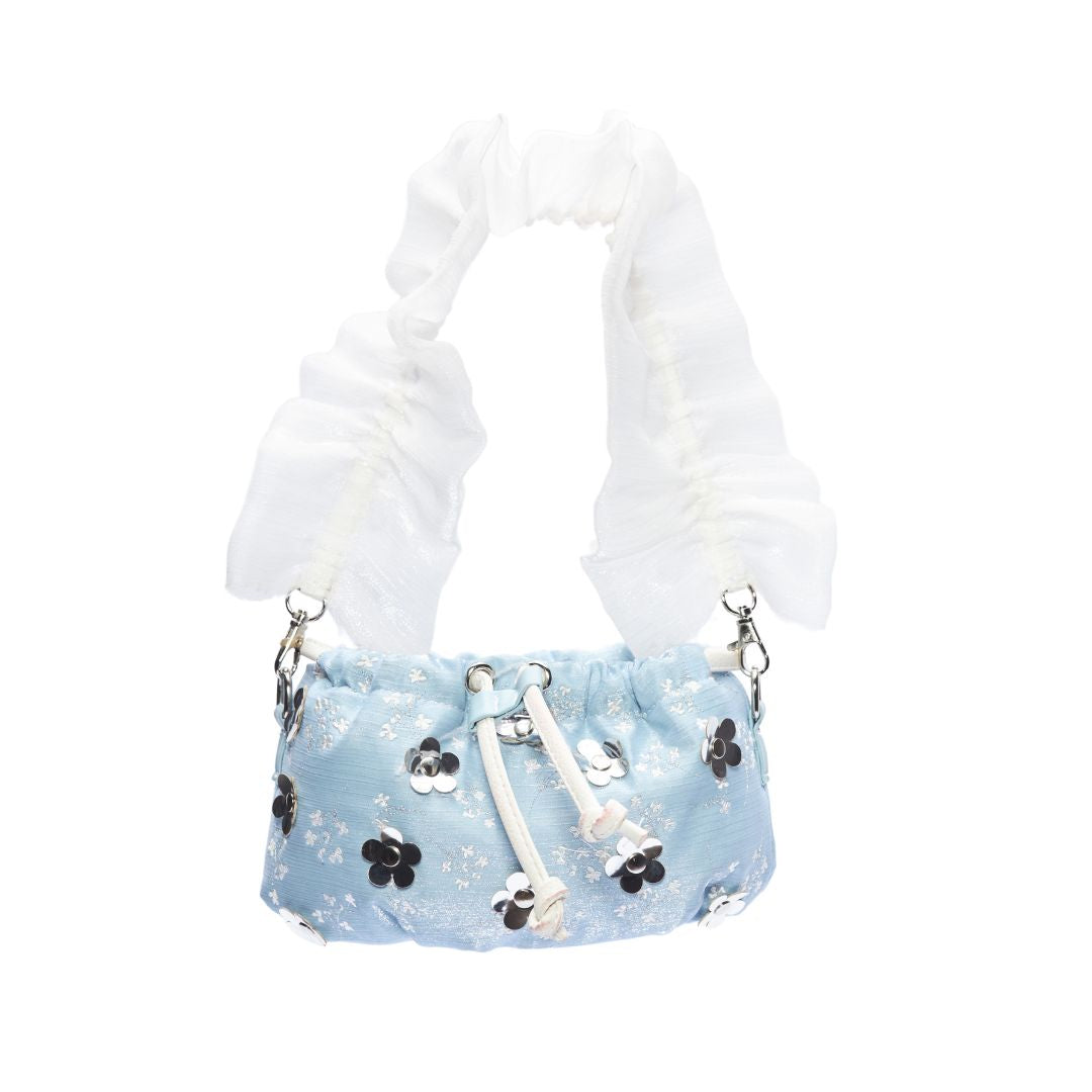 Embelished Cat Tuong Handbag