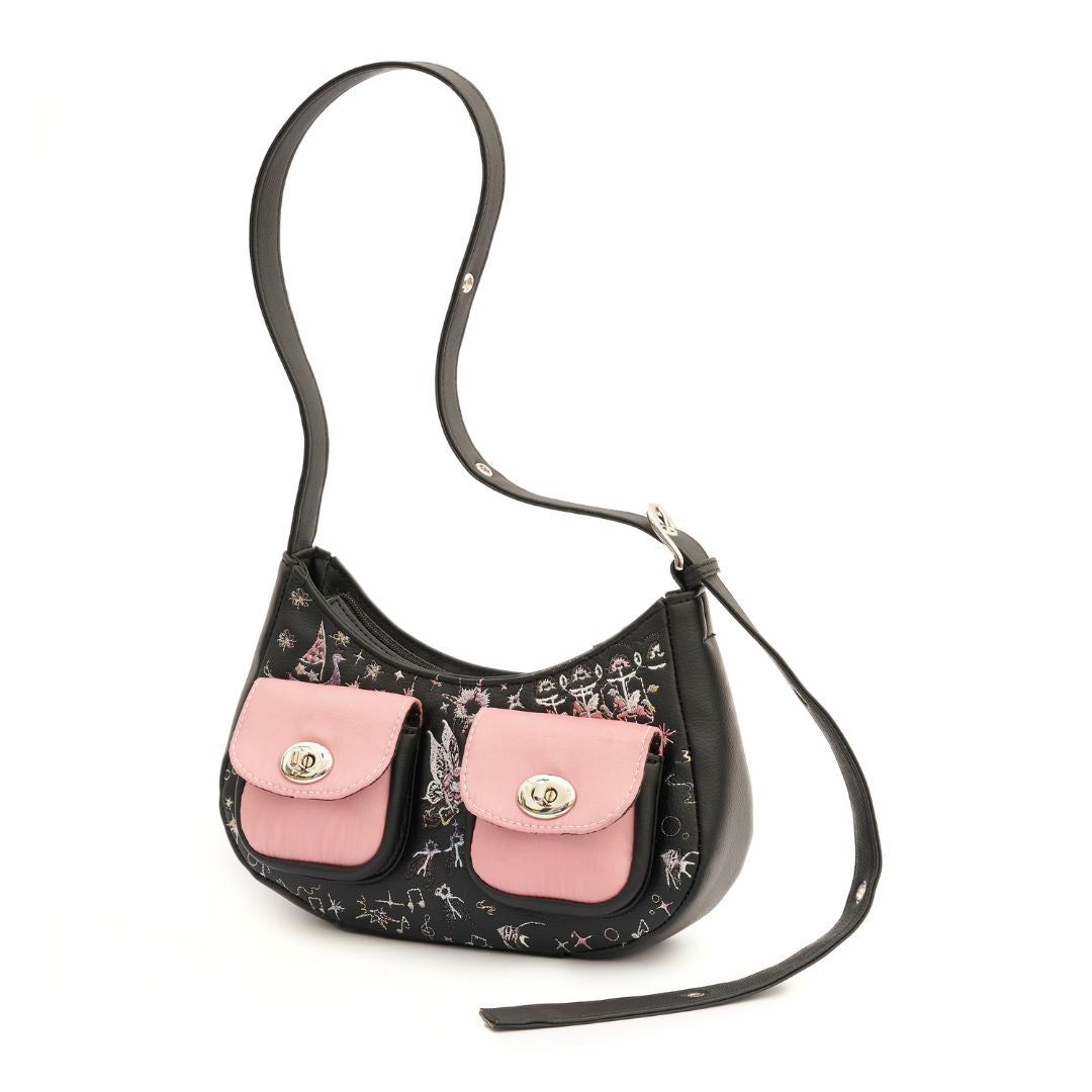 melody bag in black