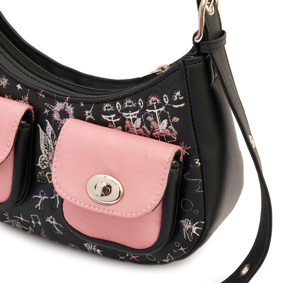 melody bag in black