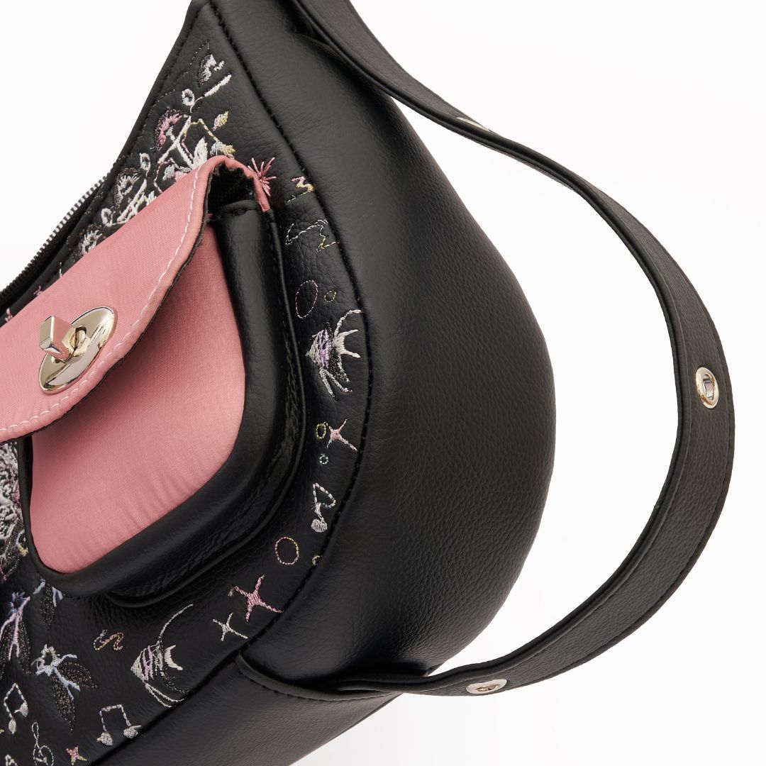 melody bag in black