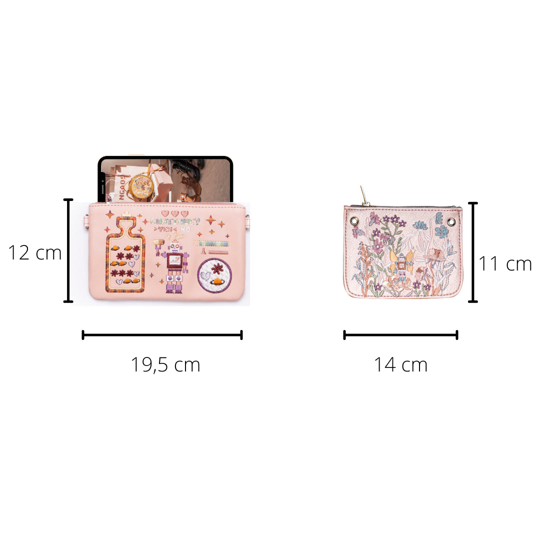 Big Joy - Embroidered Coin Purse - NGAOS UK