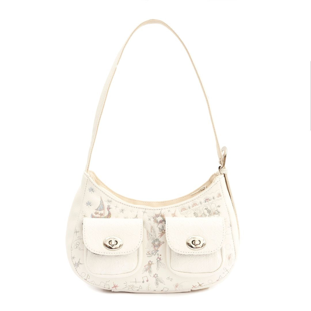 melody bag in white