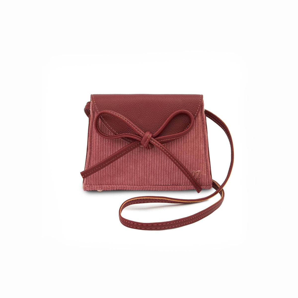 Ribbon Colour Block Handbag