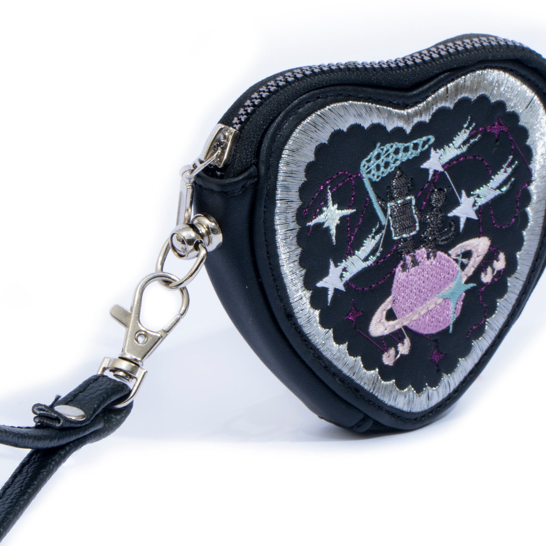 Heart Shaped Leather Coin Purse - Personalized by Clava – CLAVA