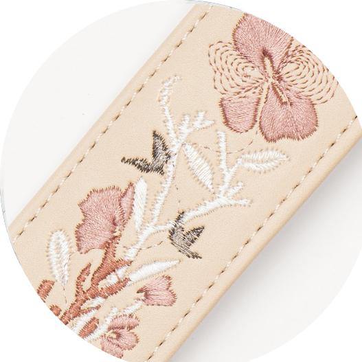 Floral Embroidered Bag Strap – NGAOS UK