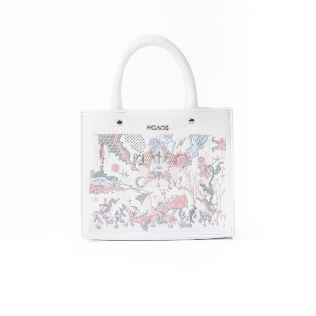 ngaos embroidered handbag